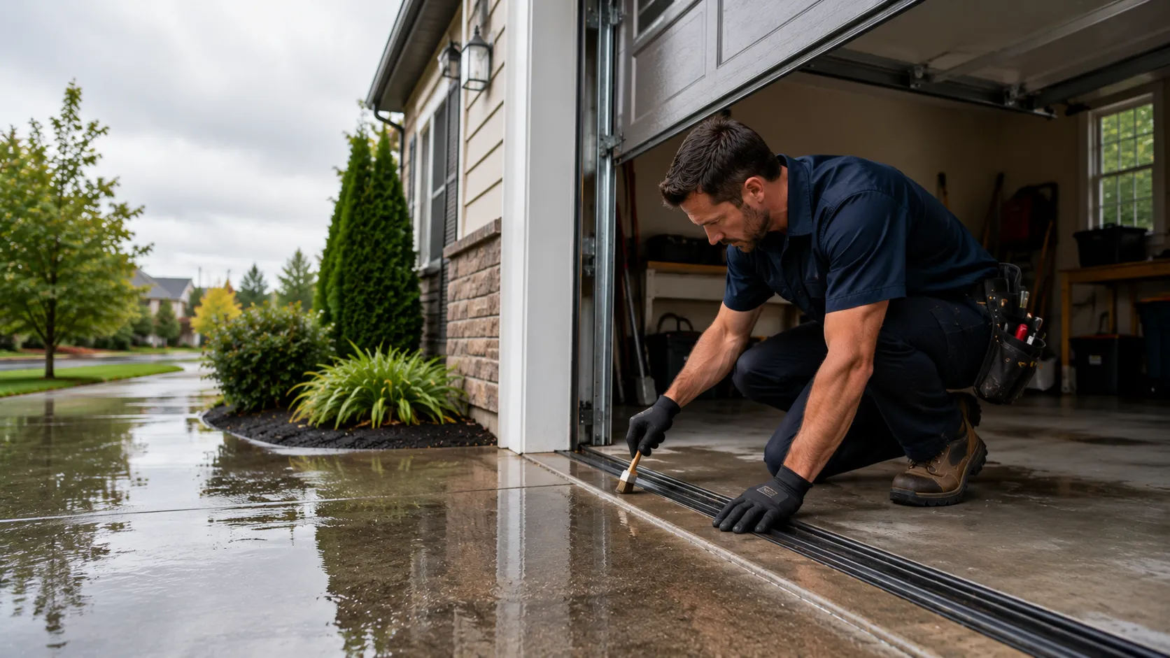 Garage door maintenance in Southaven, MS